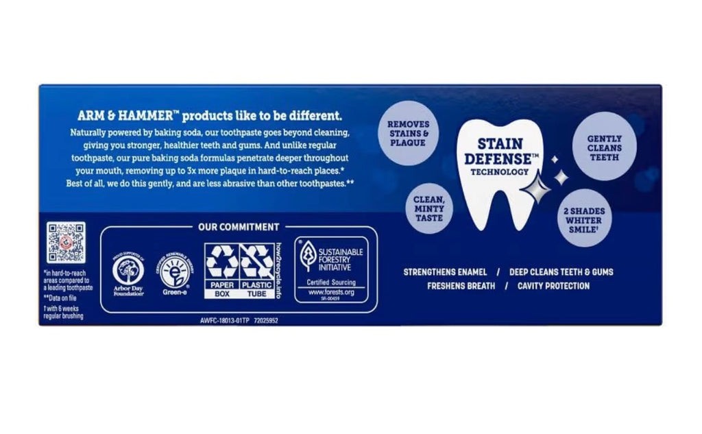 ARM & HAMMER Advance White Baking Soda & Peroxide Toothpaste